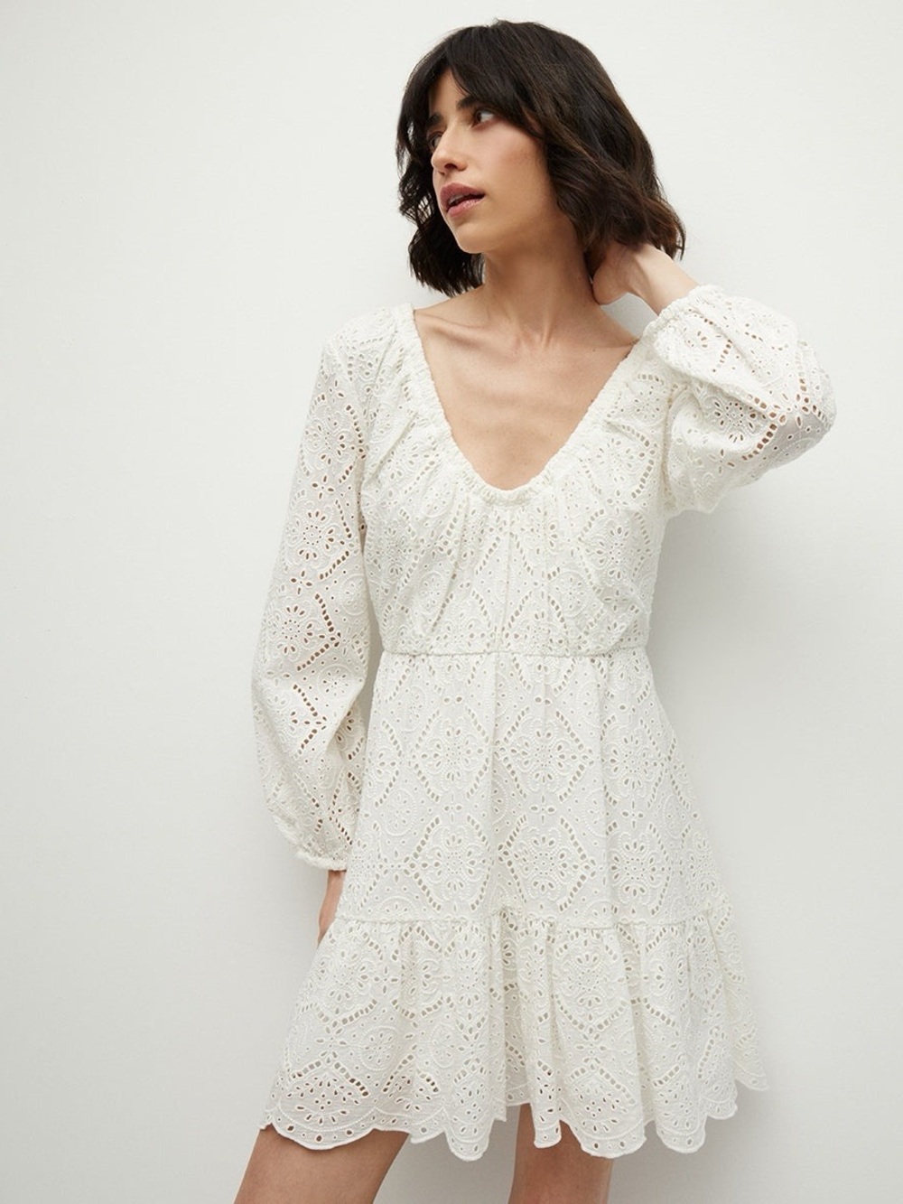 NWT Veronica Beard Calibra Eyelet Lace Dress